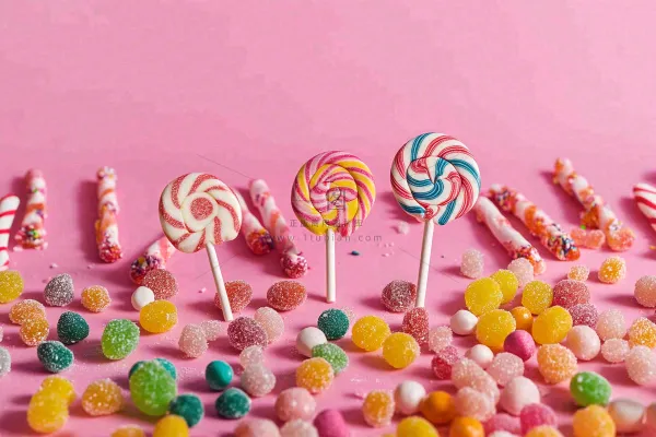 美味的糖果甜蜜摄影图