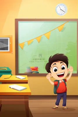 课室清新学习儿童背景 课室清新学习儿童背景