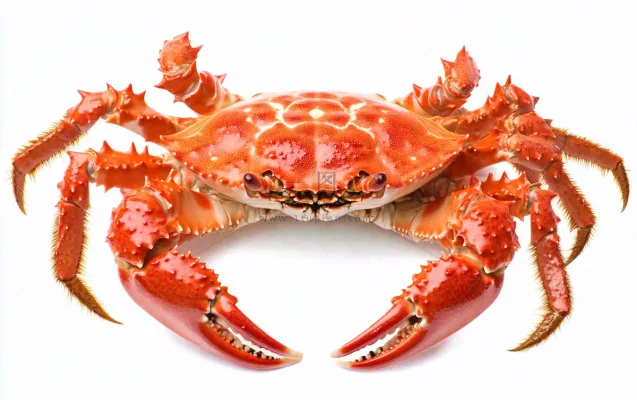 螃蟹海鲜摄影图