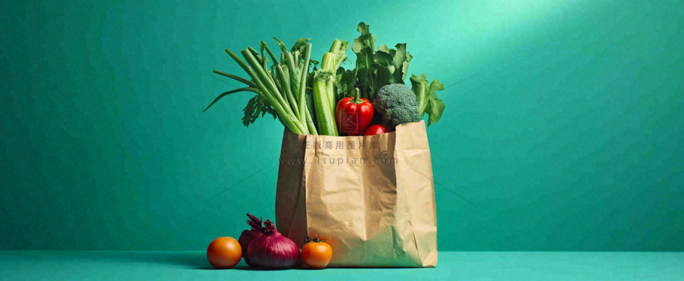 生鲜蔬菜蔬果绿色健康摄影图