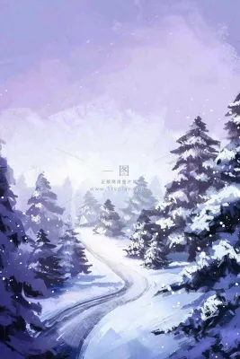 冬天寒冷白雪结冰大寒摄影图 冬天寒冷白雪结冰大寒摄影图