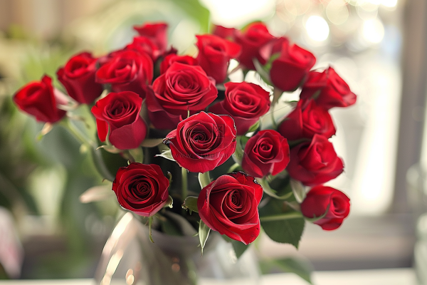 玫瑰花鲜花花朵摄影图