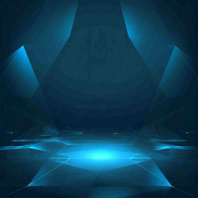 数码科技线光几何背景