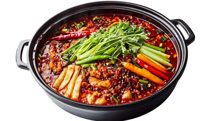 砂锅麻辣烫香辣美食摄影图