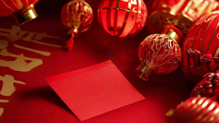 年货节促销电商背景