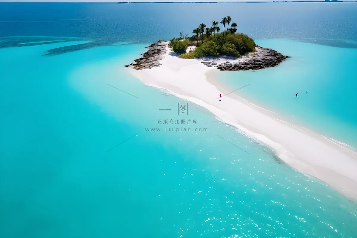 海边清新阳光水纹背景