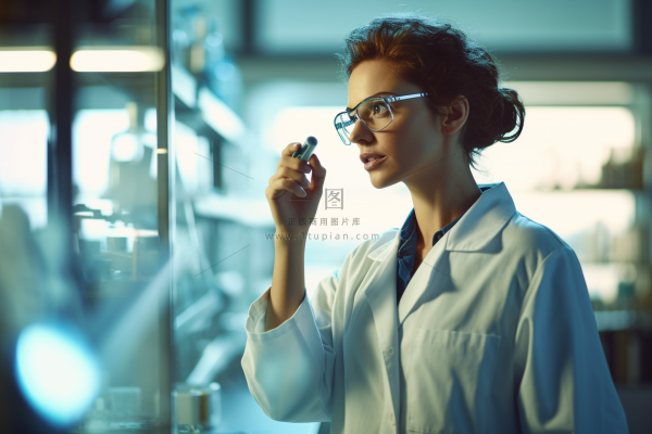 实验科研人员科学化学摄影图