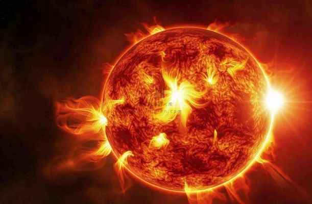 高温预警通知公告背景 高温预警通知公告背景