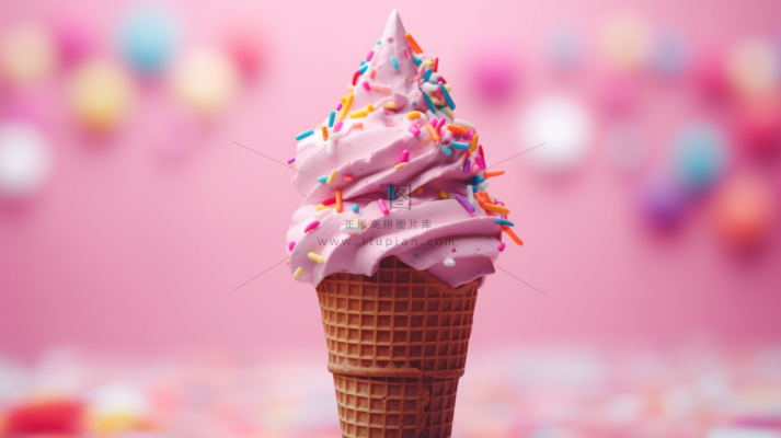 夏日冰淇淋清凉蛋筒甜点摄影图 夏日冰淇淋清凉蛋筒甜点摄影图