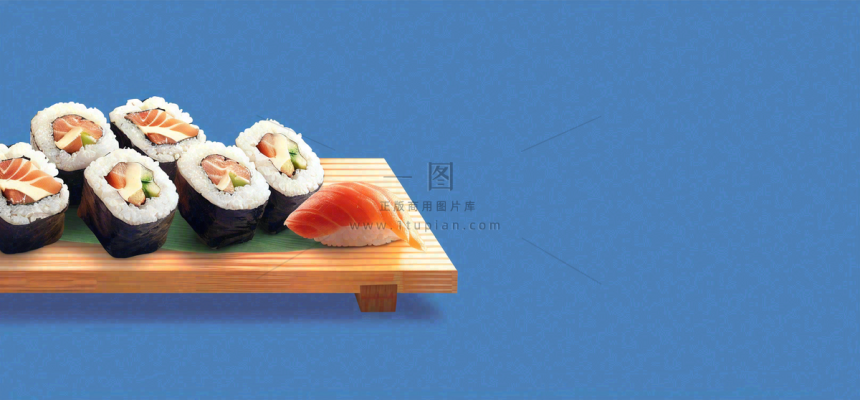日韩料理美食摄影图背景