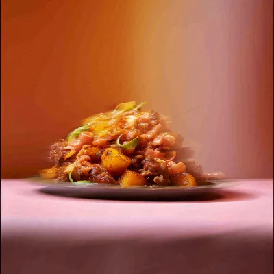 美食寿司水果烤肉拼盘蔬菜,朦胧摄影质感摄影图 美食寿司水果烤肉拼盘蔬菜,朦胧摄影质感摄影图