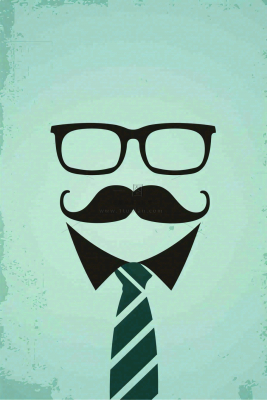 父亲节创意表情卡通男性插画背景 父亲节创意表情卡通男性插画背景