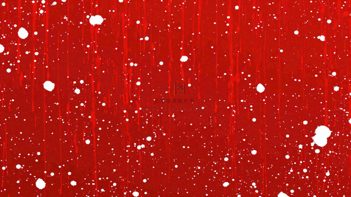 红色白点雪花背景,简约扁平 红色白点雪花背景,简约扁平