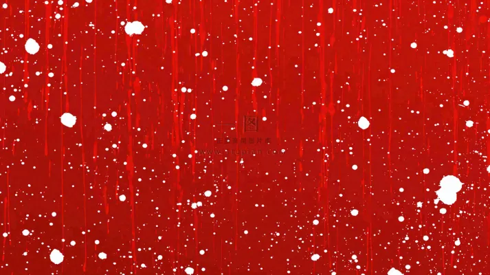 红色白点雪花背景,简约扁平 红色白点雪花背景,简约扁平