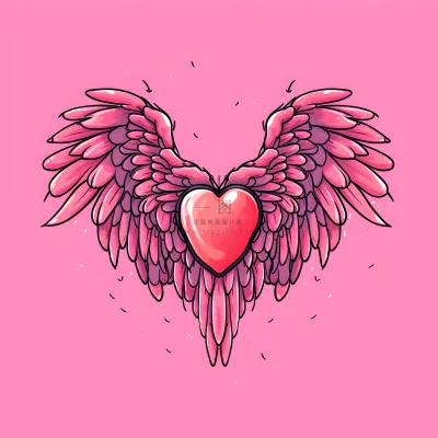 情人节520粉色爱心花浪漫海报素材背景