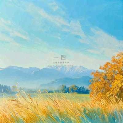 秋天黄色的树叶和草地肃杀的气氛,立秋,秋分 秋天黄色的树叶和草地肃杀的气氛,立秋,秋分