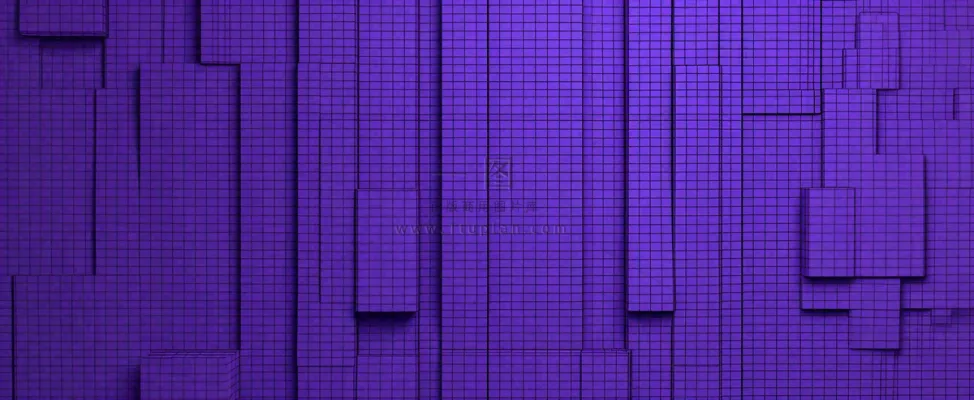 紫色科幻简约矩形纹理背景 紫色科幻简约矩形纹理背景