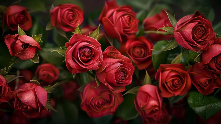 玫瑰花鲜花花朵摄影图