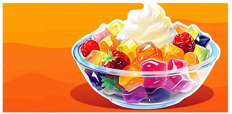 夏日饮品饮料清凉背景