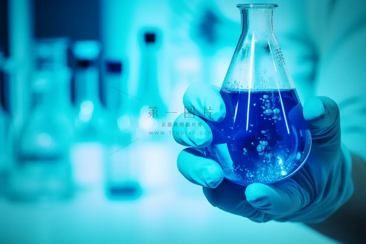 实验器材化学医疗玻璃器皿科学摄影图