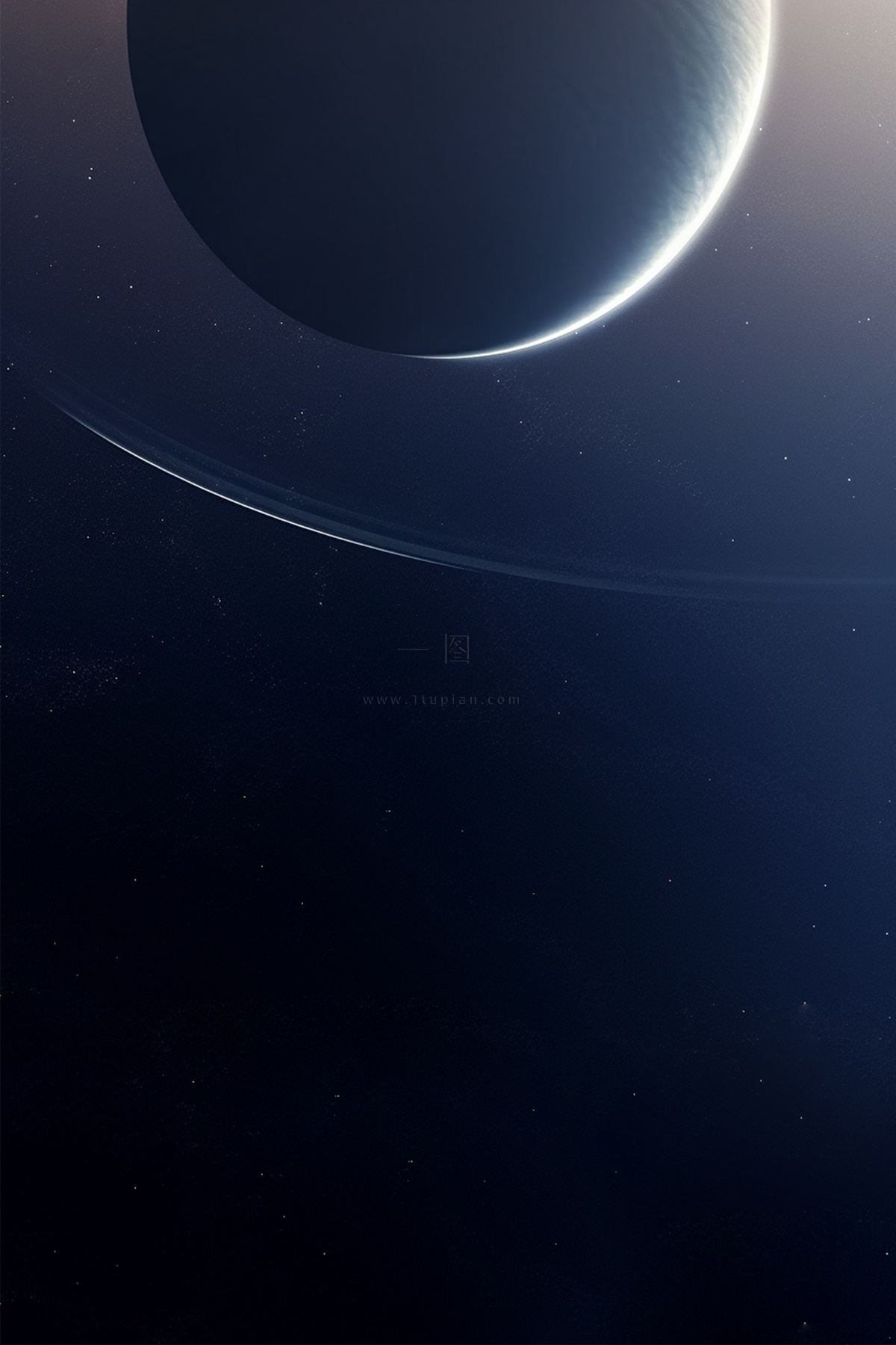 极简圆形月光简约大气节日海报背景