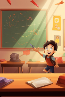 课室清新学习儿童背景 课室清新学习儿童背景