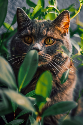 猫咪宠物猫可爱动物摄影图