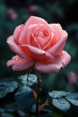 玫瑰花鲜花花朵摄影图