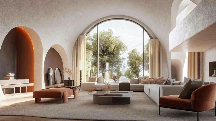 家装家居设计简约风室内装修摄影图