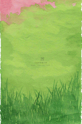 清新绿色纸张泼墨水墨纹理 清新绿色纸张泼墨水墨纹理