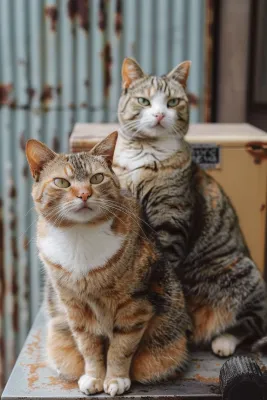 猫咪宠物猫可爱动物摄影图