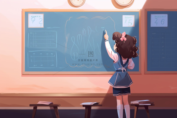 课室学习黑板儿童粉笔写字背景 课室学习黑板儿童粉笔写字背景