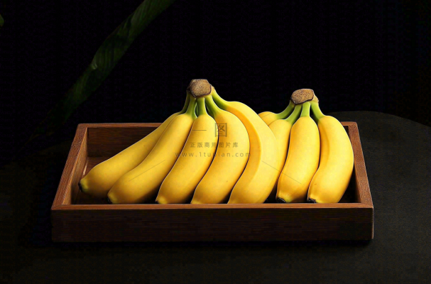 香蕉成熟水果摄影图