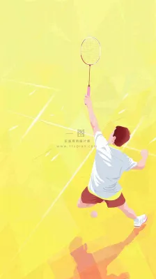羽毛球运动培训背景