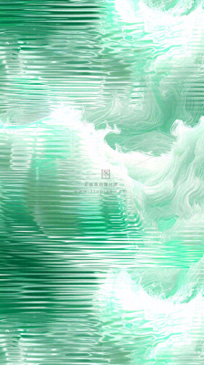 绿色渐变炫光背景