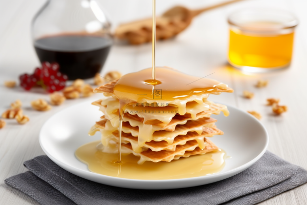 下午茶饼干曲奇甜点摄影图