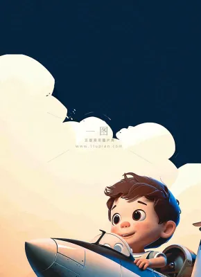 卡通飞行男孩少年可爱儿童节日,玩耍乐趣玩具 卡通飞行男孩少年可爱儿童节日,玩耍乐趣玩具