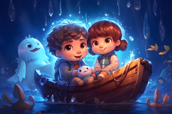 儿童孩子冒险聚会玩耍插画海报素材背景 儿童孩子冒险聚会玩耍插画海报素材背景