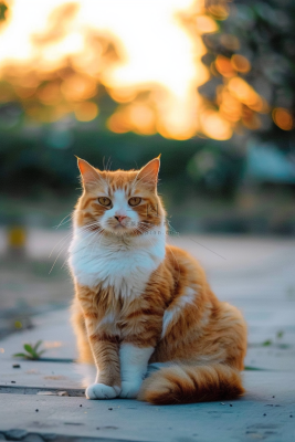 猫咪宠物猫可爱动物摄影图