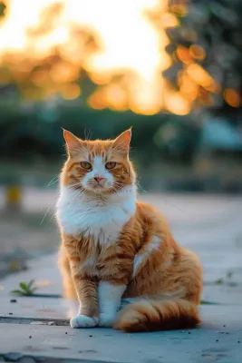 猫咪宠物猫可爱动物摄影图