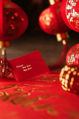 年货节促销电商背景