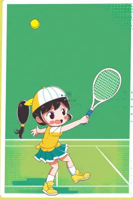 网球运动培训背景