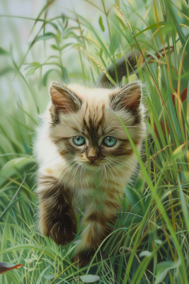 猫咪宠物猫可爱动物摄影图