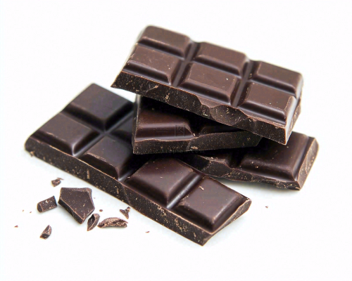 黑巧巧克力美味美食摄影图