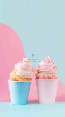 面包蛋糕甜点美食摄影图