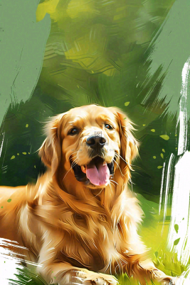 文明养狗宠物遛狗小区物业背景