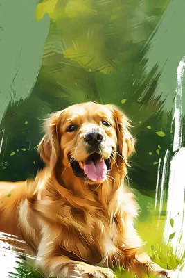 文明养狗宠物遛狗小区物业背景