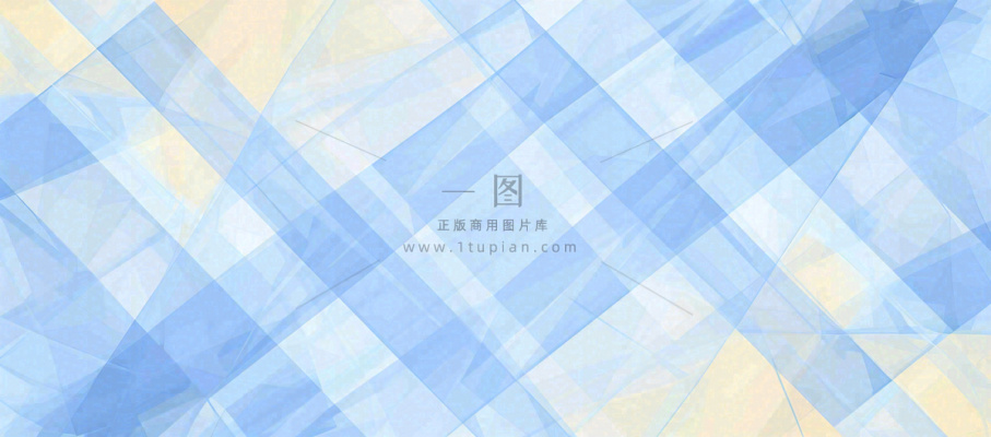 蓝色清新网格条纹，布料材质