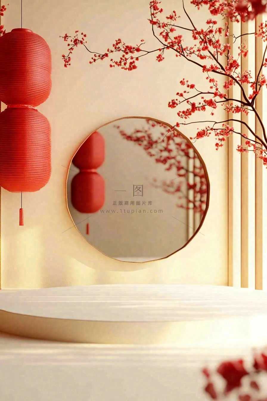 年货节促销电商背景