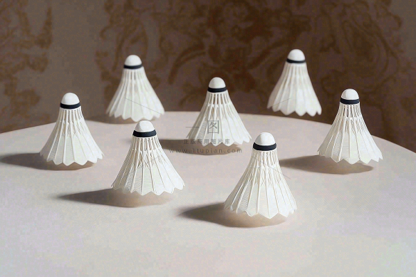 羽毛球竞技运动摄影图 